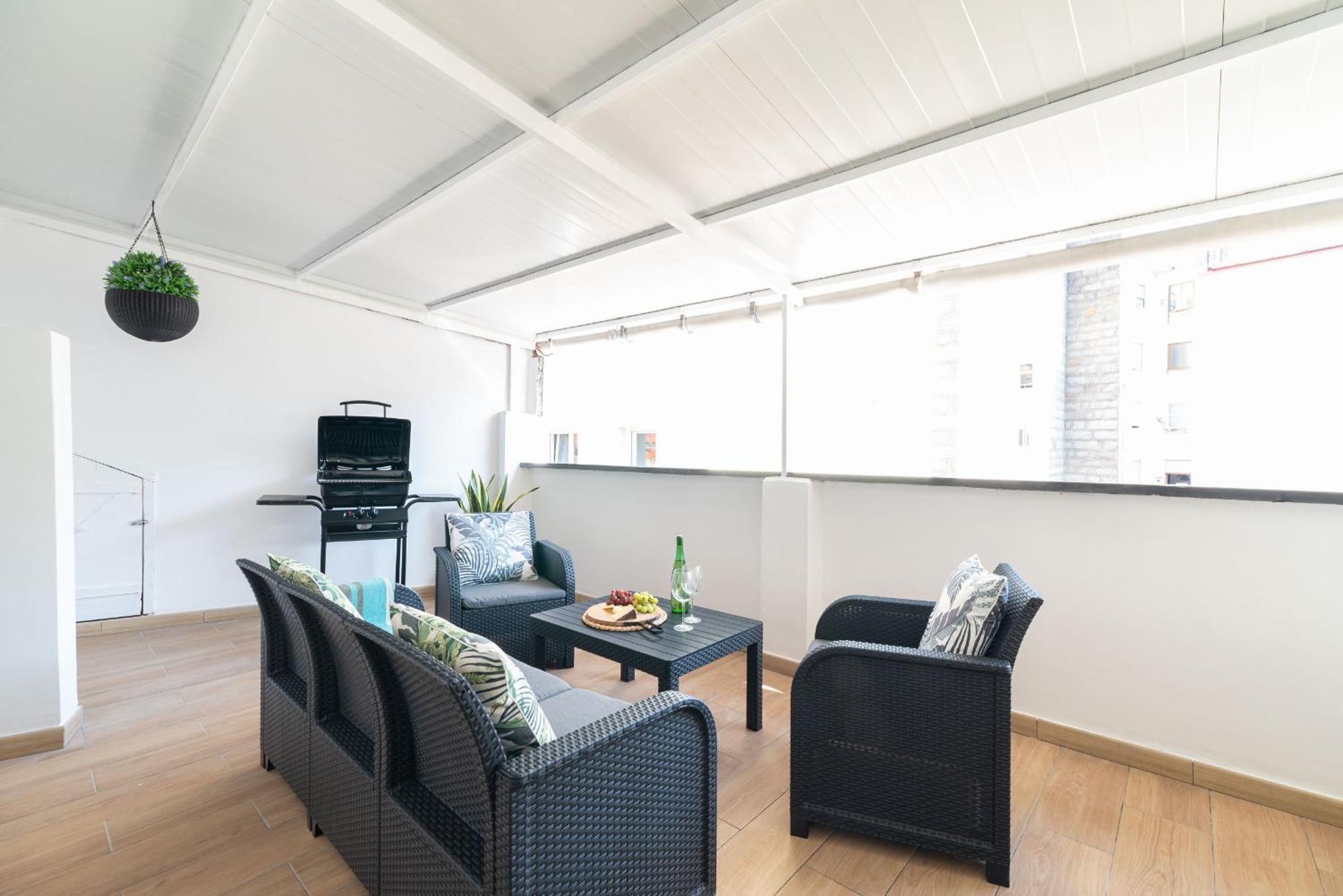 Gran Atico Con Terraza Leilighet Vigo Eksteriør bilde